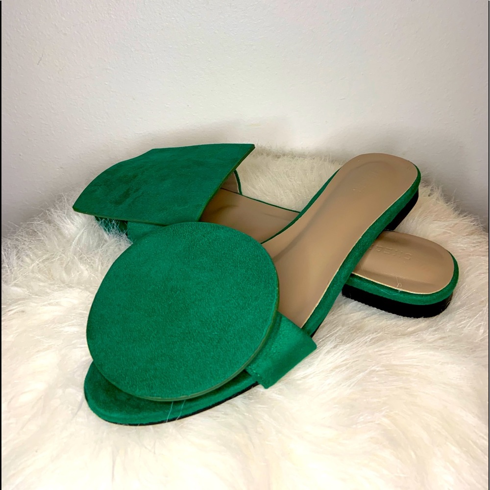 Beautiful Green low heel Sandals
